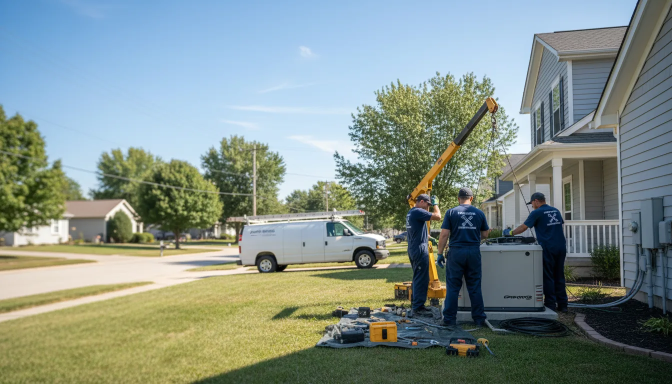 Generator Installation in Commerce, OK near me